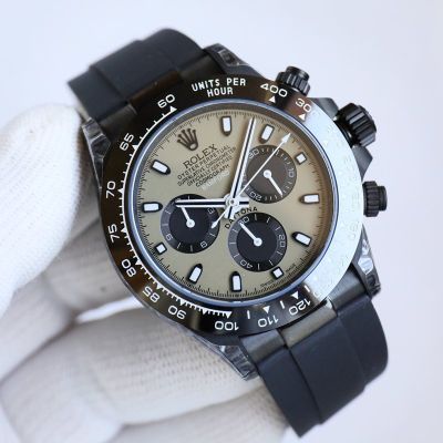 ROLEX Daytona  40MM 7500 Movement Blaken Grey Dial Wrist Watch